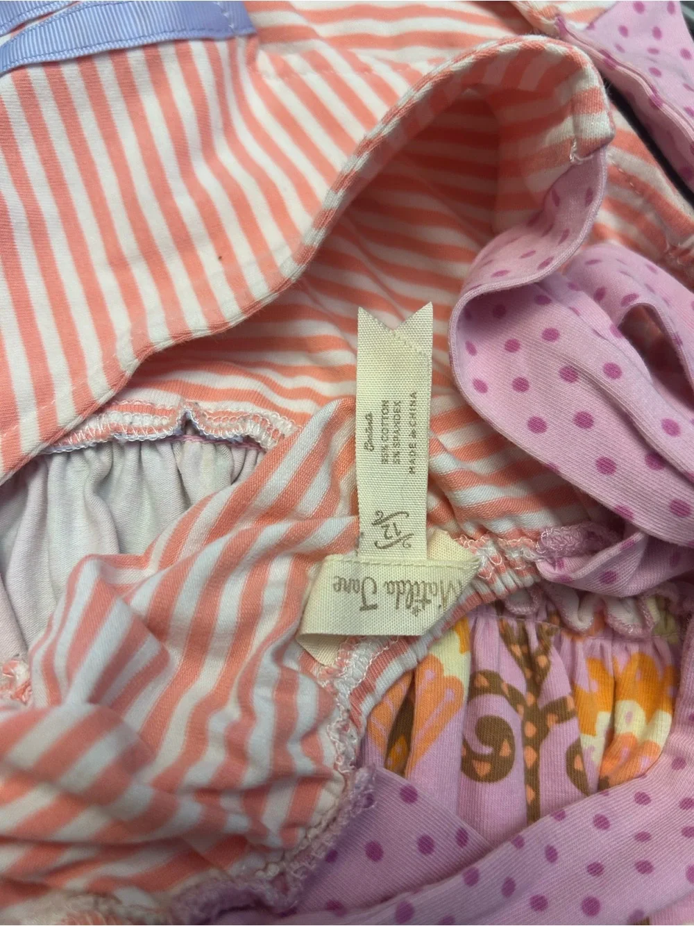Matilda Jane Pink Multi-Pattern Ruffled Sundress